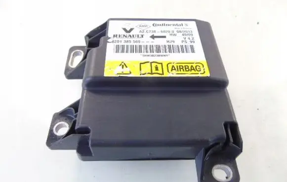 Dacia Duster Airbag control unit/module 8201385569