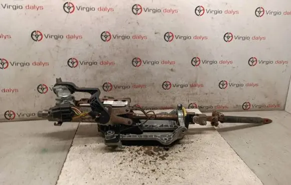 Steering wheel axle set