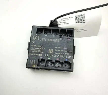 Mercedes-Benz CLA C117 X117 W117 Door control unit/module A1669005511 A1669013801