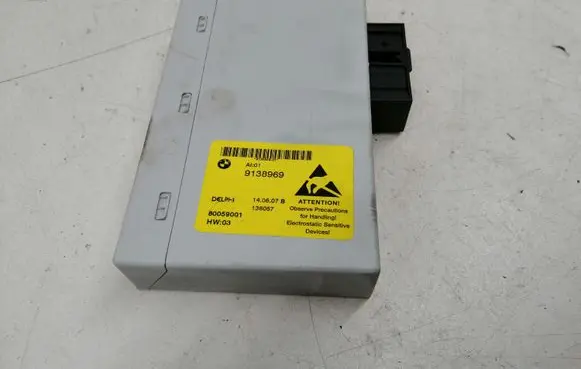 BMW 5 E60 E61 Central console control unit 9138969 138057 80059001