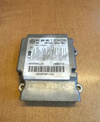 Volkswagen Golf V Airbag control unit/module 1K0909605T 5WK43412 05H020S2300