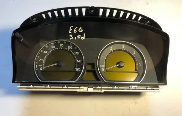BMW 7 E65 E66 Speedometer (instrument cluster) 9110659 62119110659 110080103