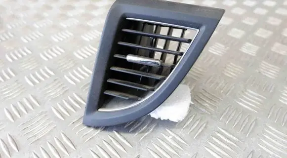Dashboard side air vent grill/cover trim