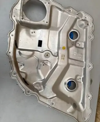 Audi A8 S8 D3 4E Rear door window regulator with motor 4E0839850