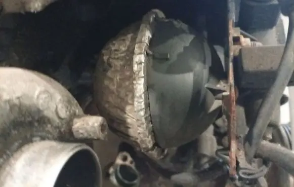 Audi A4 S4 B6 8E 8H Vacuum air tank