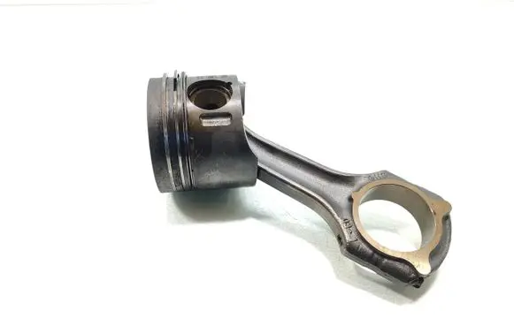 Piston with connecting rod