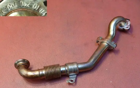 Mercedes-Benz C W205 EGR valve line/pipe/hose A6541420104