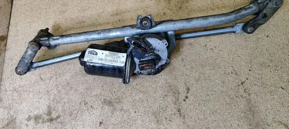 Volkswagen New Beetle Front wiper linkage and motor 1C1955023A PASSFD 06082000153443
