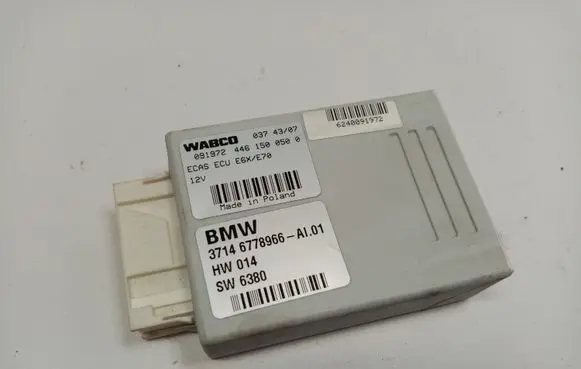 BMW X5 E70 Air suspension control unit module (rear) 37146778966 37146793163