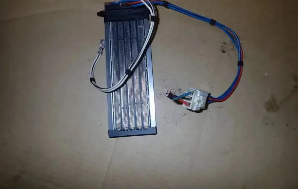Toyota Yaris Heater blower radiator