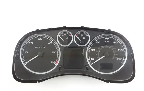 Peugeot 307 Speedometer (instrument cluster) 9655182980 P9655182980 P9655182980G01