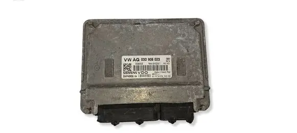 Skoda Fabia Mk3 (NJ) Engine control unit/module 5WP4080604 03D906023