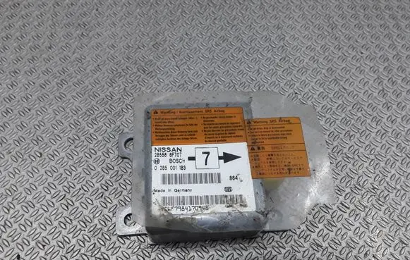 Nissan Micra Airbag control unit/module 285566F707 0285001183