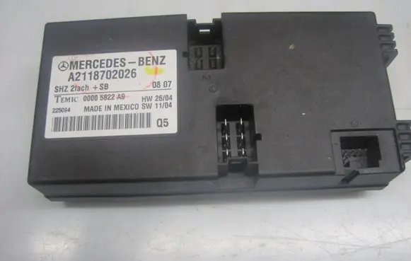 Mercedes-Benz E W211 Seat control module A2118702026