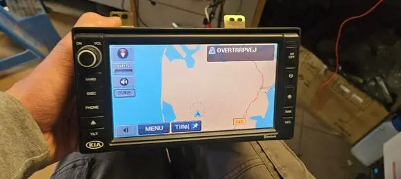 KIA Carnival Radio/CD/DVD/GPS head unit LAN8660EK 701KVXF018554