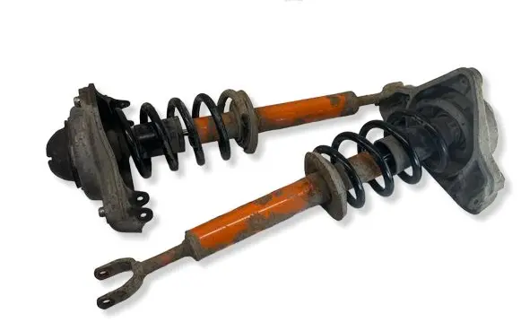 Audi A6 S6 C6 4F Front shock absorber with coil spring 