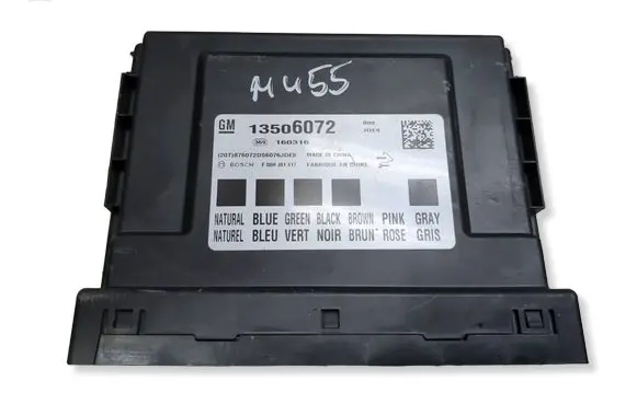 Opel Corsa E Other control units/modules 13506072 F00HJ01417 160316