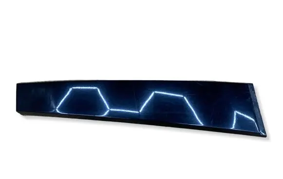 Citroen C4 Grand Picasso (B) Pillar trim (exterior) 9654401780