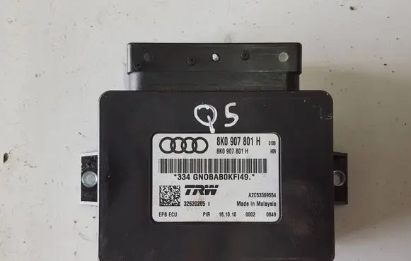 Audi Q5 SQ5 Hand brake control module 8K0907801H A2C53369554