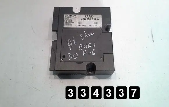Audi A6 S6 C5 4B Engine control unit/module 4b0035617a