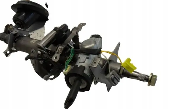 Steering wheel axle set
