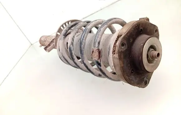 Front shock absorber with coil spring