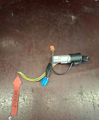 Peugeot 206+ Ignition lock 9641551180