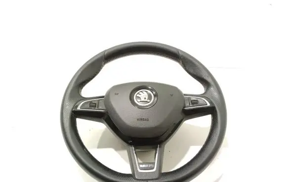 Skoda Octavia Mk3 (5E) Steering wheel 5E0419091K 5E0880201B