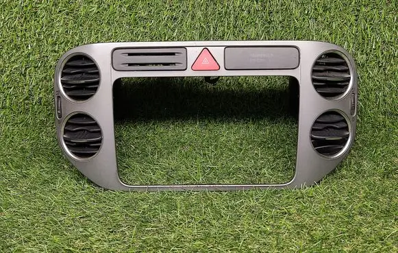 Dashboard side air vent grill/cover trim