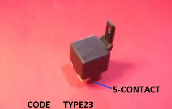 Renault 19 Other relay TYPE23