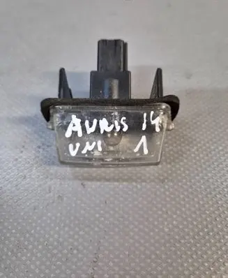 Toyota Auris E180 Number plate light 