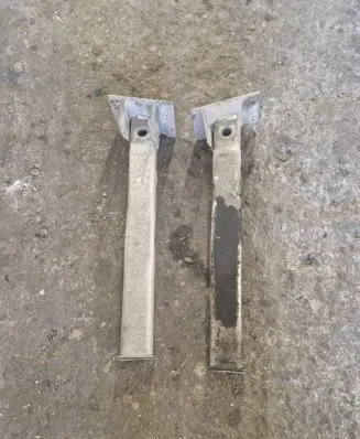 Front bumper shock/impact absorber