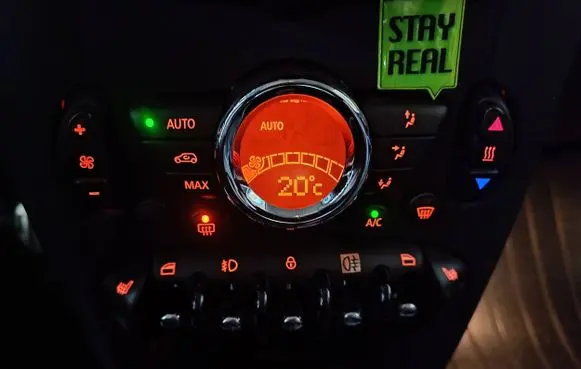 Mini One - Cooper Clubman R55 Climate control unit 3457346