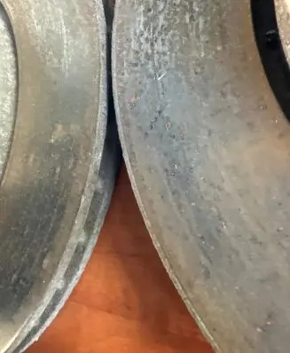 Rear brake disc