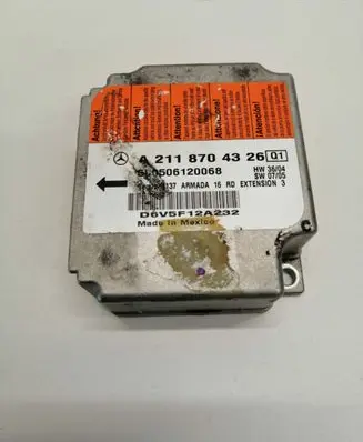 Mercedes-Benz E W211 Airbag control unit/module A2118704326 500506120068