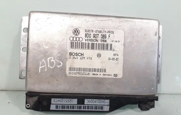 Audi A6 S6 C5 4B ESP (stability system) control unit 4D0907389F 0265109473