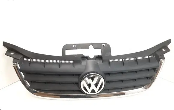 Volkswagen Touran I Front bumper upper radiator grill 1T0853651 1T0853653