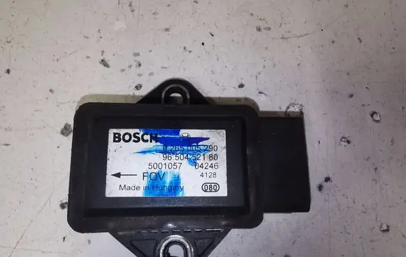 ESP acceleration yaw rate sensor
