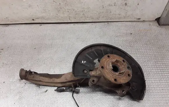 Volkswagen Touareg I Front wheel hub spindle knuckle 