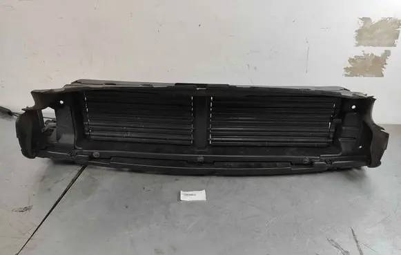 Intercooler air guide/duct channel