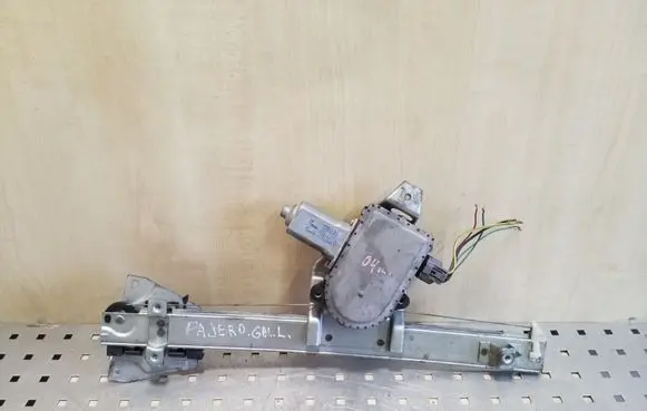 Mitsubishi Pajero Rear door window regulator with motor MR436869