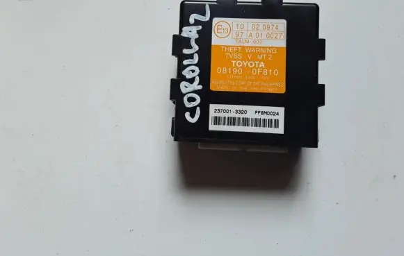 Toyota Corolla E120 E130 Alarm control unit/module 081900F810