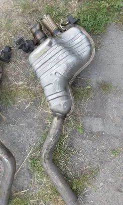 Bentley Continental Rear muffler/silencer tail pipe 3W3253609H 3W3253609J