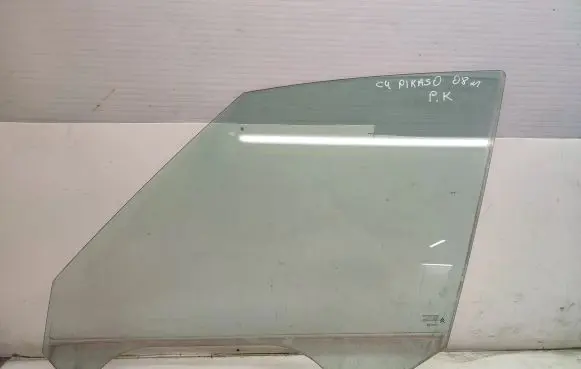 Citroen C4 Grand Picasso Front door window glass four-door