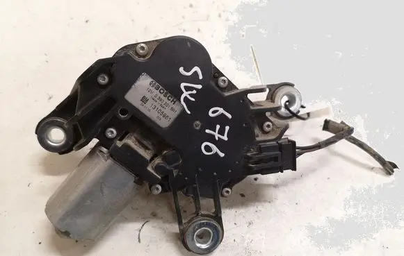 Opel Astra H Rear window wiper motor 0390201591 13105981