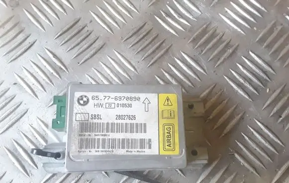 BMW 7 E65 E66 Airbag control unit/module 65776970890 6970890 28027626