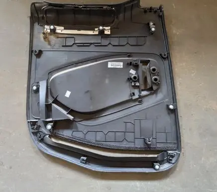 Citroen Berlingo Rear door card panel trim 9681286677