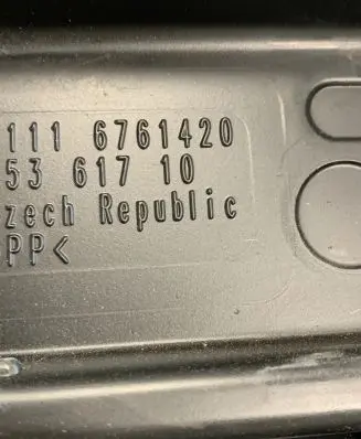 BMW 5 E60 E61 Tool box 6761420