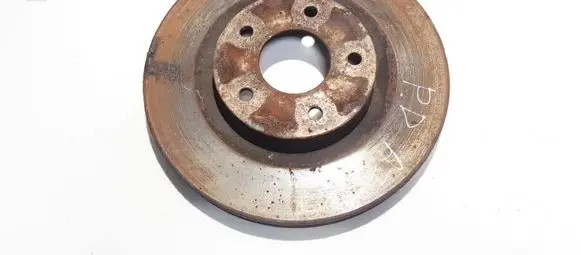 Nissan Qashqai Front brake disc ventiliuojamas