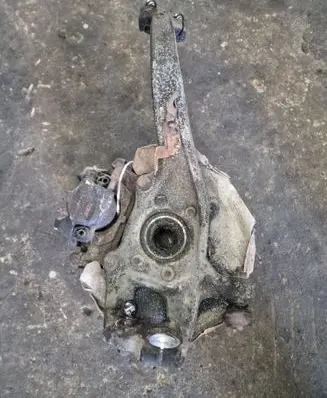 Audi A4 S4 B8 8K Front wheel hub spindle knuckle 4G0407241C